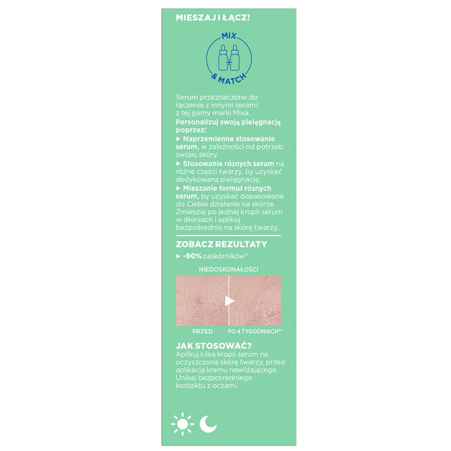 MIXA Lab serum przeciw niedoskonałościom Kwas Salicylowy + Niacynamid 30ml