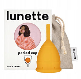 Lunette Period Cup kubeczek menstruacyjny Pomarańczowy rozmiar 2