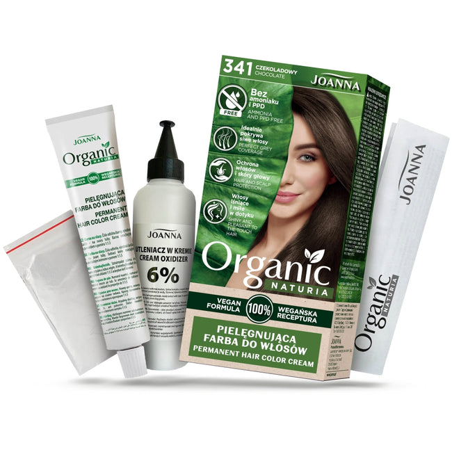 Joanna Naturia Organic pielęgnująca farba do włosów