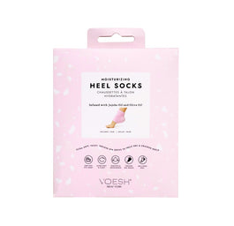 VOESH Moisturizing Heel Socks nawilżające skarpetki żelowe na pięty Pink 1 para