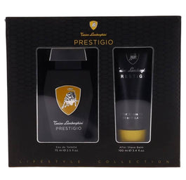 Tonino Lamborghini Prestigio zestaw woda toaletowa spray 75ml + balsam po goleniu 100ml