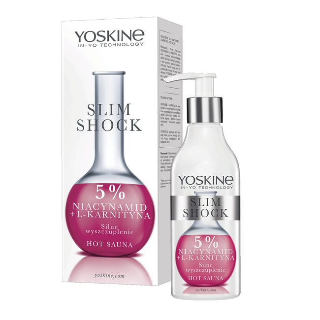 Yoskine Slim Shock balsam wyszczuplający 5% Niacynamid + L-Karnityna 200ml