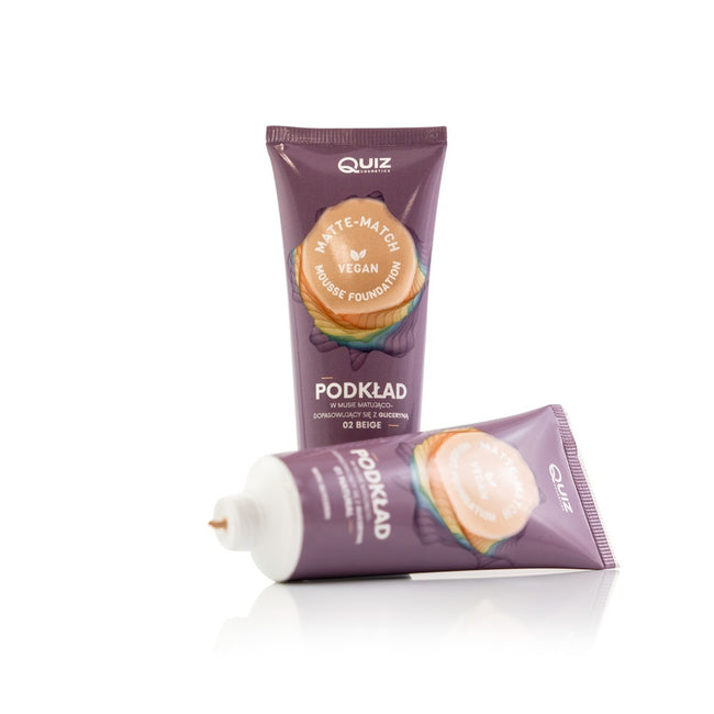 Quiz Cosmetics Matte-Match Mousse Foundation lekki podkład o konsystencji musu