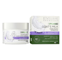 Eveline Cosmetics Organic Goat's Milk bogaty krem multiregenerujący 50ml