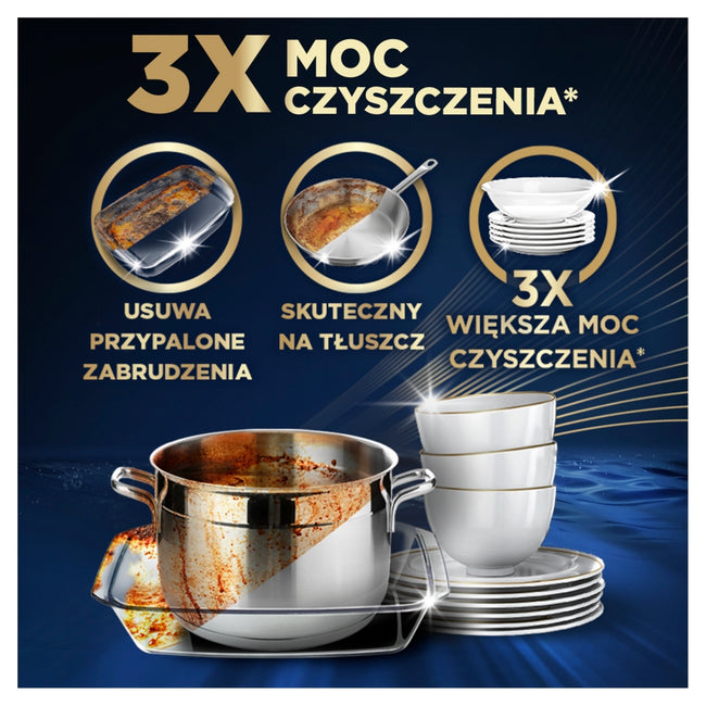 Finish Ultimate Plus Lemon kapsułki do mycia naczyń w zmywarce 45szt