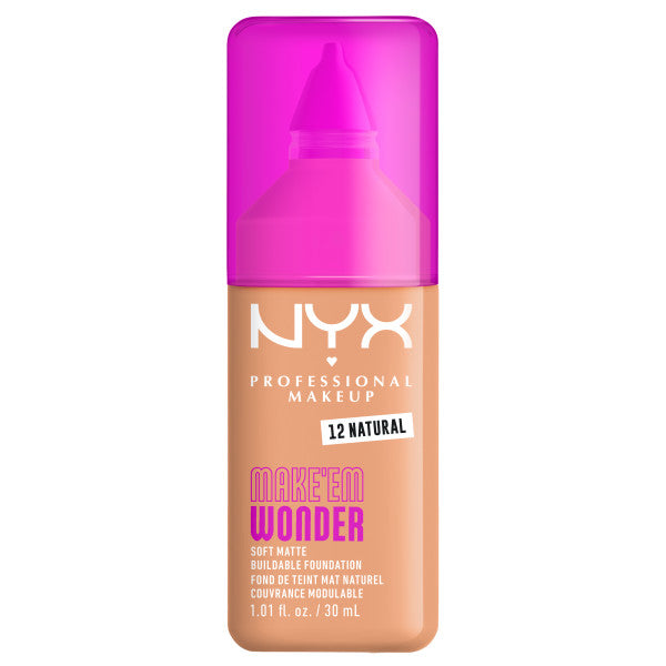 NYX Professional MakeUp Make'Em Wonder podkład do twarzy z długotrwałym kryciem