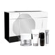 Shiseido Men Total Age-Defense Program zestaw nawilżający krem do twarzy 50ml + pianka do mycia twarzy 30ml + serum przeciwstarzeniowe 10ml + krem pod oczy 5ml