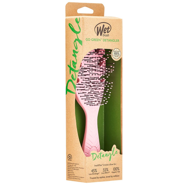 Wet Brush Go Green Detangler Brush szczotka do włosów Pink