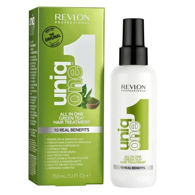 Revlon Professional UniqOne™ Hair Treatment Green Tea wielozadaniowa kuracja do włosów w sprayu 150ml