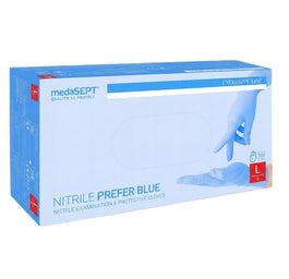 Medasept Nitrile Prefer nitrylowe rękawice bezpudrowe L 100szt