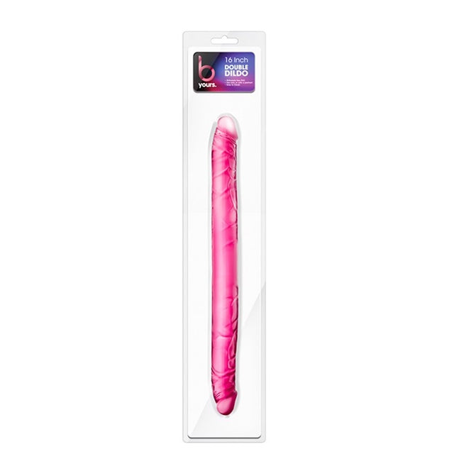 Blush B Yours 16Inch Double Dildo podwójne dildo Pink