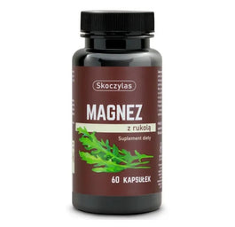 Skoczylas Magnez z rukolą suplement diety 60 kapsułek