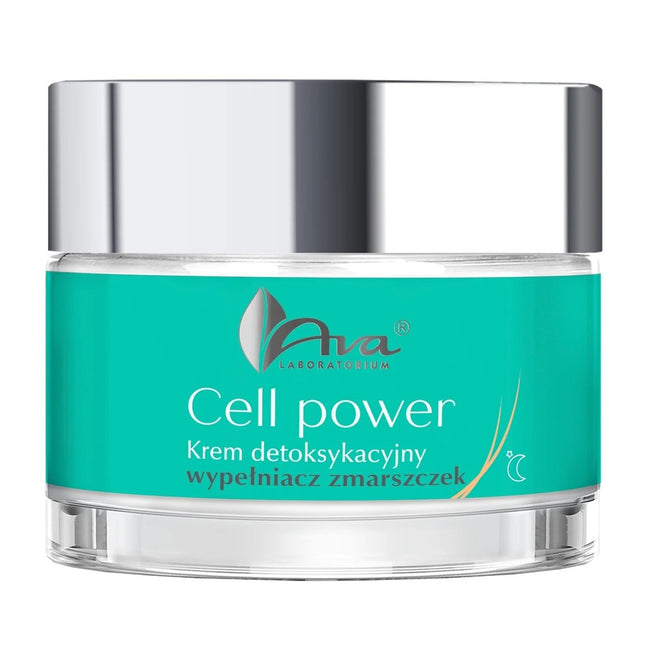 Ava Laboratorium Cell Power krem detoksykacyjny na noc wypełniający zmarszczki 50ml