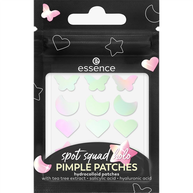 Essence Spot Squad Holo Pimple Patches plasterki na niedoskonałości 10 Stralight Vibes 24szt