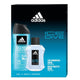 Adidas Ice Dive zestaw woda toaletowa spray 100ml + żel pod prysznic 250ml