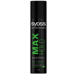 Syoss Max Hold lakier do włosów odporny na warunki zewnętrzne megamocny 75ml
