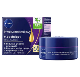 Nivea Przeciwzmarszczkowy+Modelujący krem na noc 65+ 50ml