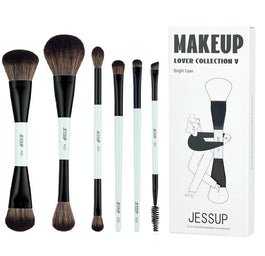 JESSUP Duo-End Brush zestaw pędzli do makijażu T501 6szt.
