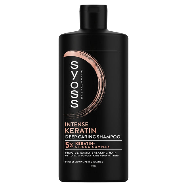 Syoss Intense Keratin szampon do włosów delikatnych i łamliwych 440ml
