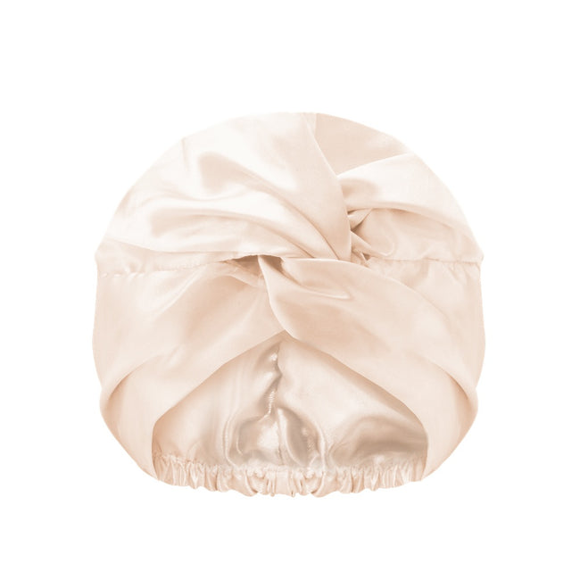 Glov Dwuwarstwowy satynowy czepek do spania Champagne