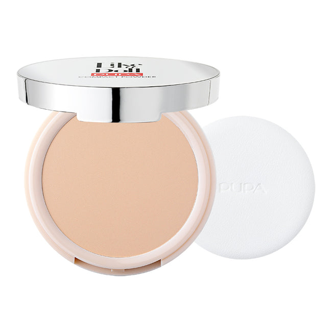 Pupa Milano Like A Doll Nude Skin Compact Powder SPF15 puder matujący 003 Natural Beige 10g