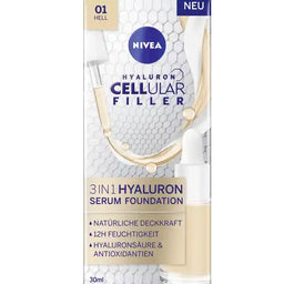 Nivea Cellular Filler 3in1 Hyaluron Serum Foundation podkład do twarzy