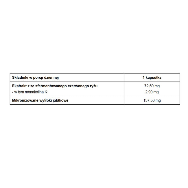 Pharmovit Sfermentowany czerwony ryż suplement diety 120 kapsułek