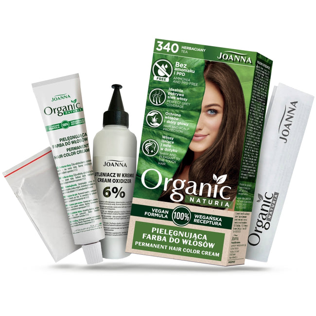 Joanna Naturia Organic pielęgnująca farba do włosów