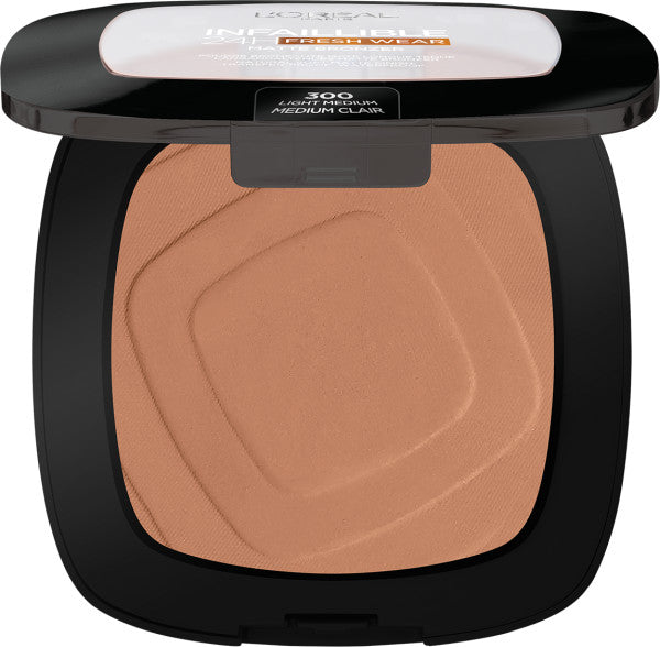 L'Oreal Paris Infaillible 24H Fresh Wear Soft Matte Bronzer matujący bronzer do twarzy