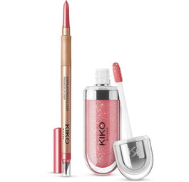 KIKO Milano Lip Combo Set zestaw nawilżający błyszczyk i dopasowana konturówka