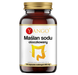 Yango Maślan sodu otoczkowany suplement diety 90 kapsułek