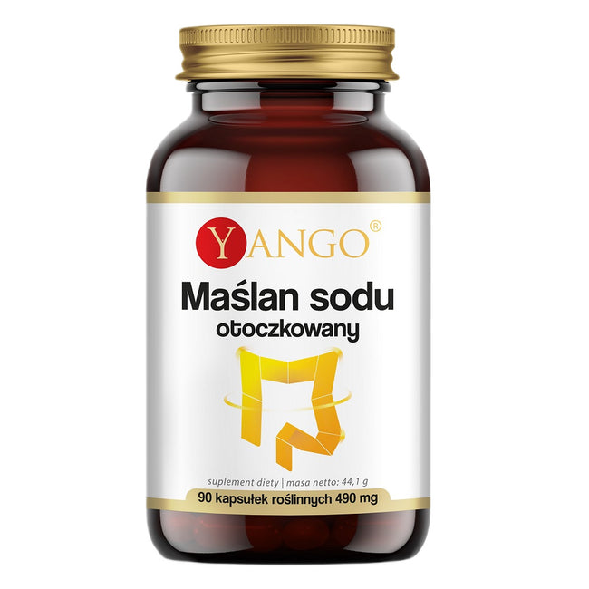 Yango Maślan sodu otoczkowany suplement diety 90 kapsułek