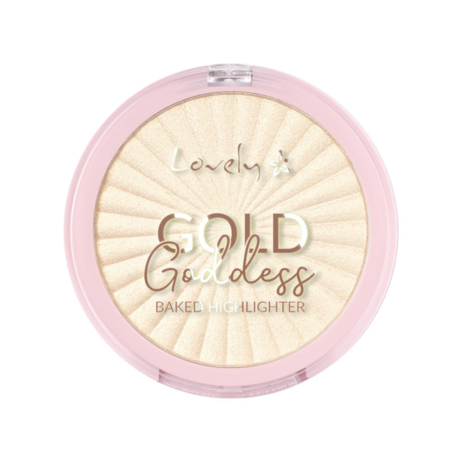 Lovely Gold Goddess Highlighter rozświetlacz do twarzy