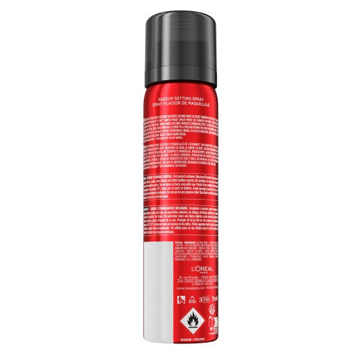 L'Oreal Paris Infaillible 3-Second Setting Mist 3-sekundowy spray utrwalający makijaż 75ml