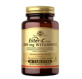 Solgar Ester C-Plus 100mg Witaminy C suplement diety 30 kapsułek