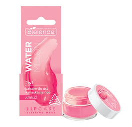 Bielenda Lip Care Sleeping Mask 2w1 balsam do ust + maska na noc Watermelon 10g