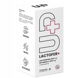 UP Health Pharma Lactofer+ UP laktoferyna suplement diety 45 kapsułek