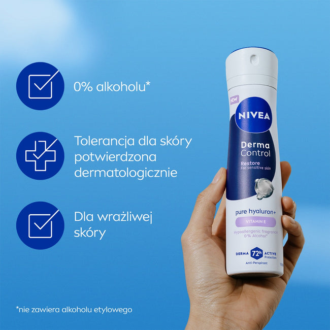 Nivea Derma Control Restore antyperspirant spray 150ml