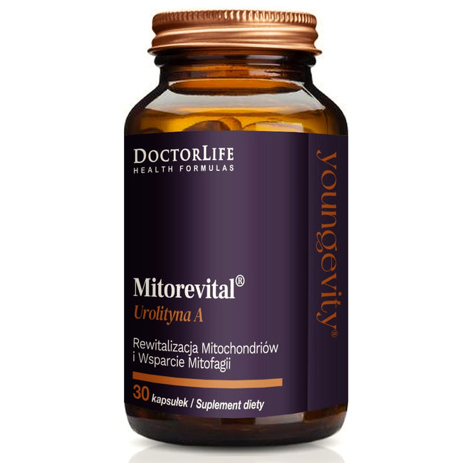 Doctor Life Mitorevital Urolityna A suplement diety 30 kapsułek