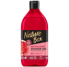 Nature Box Pomegranate Oil rewitalizujący żel pod prysznic z olejem z granatu 385ml