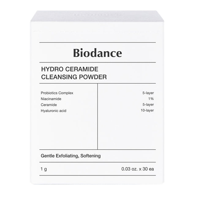 Biodance Hydro Ceramide Cleansing Powder puder enzymatyczny do twarzy 30x1g