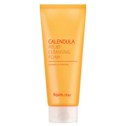 FarmStay Calendula Relief Cleansing Foam oczyszczająca pianka do twarzy 180ml