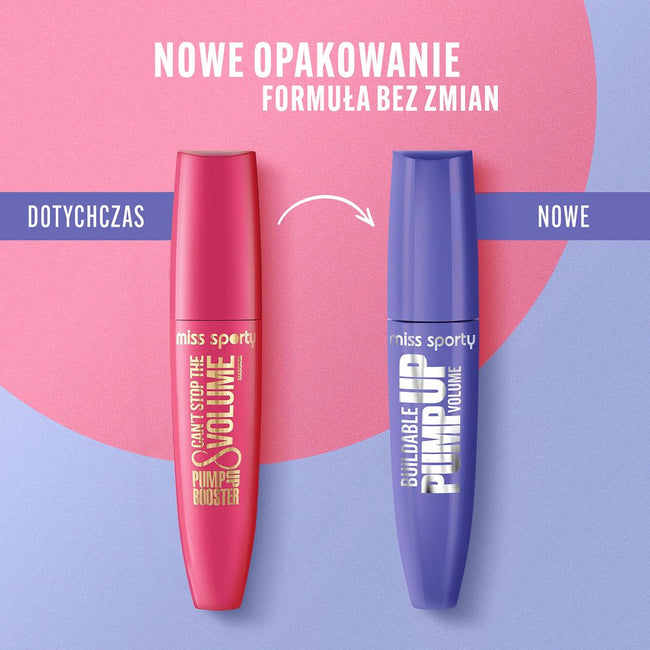 Miss Sporty Pump Up Booster Can't Stop The Volume Mascara pogrubiający tusz do rzęs