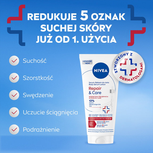 Nivea Repair & Care regenerujące serum-balsam do ciała 200ml