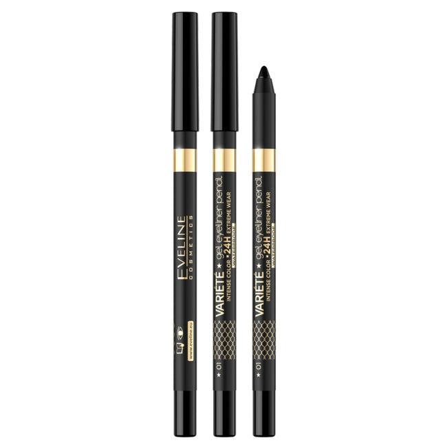Eveline Cosmetics Variete wodoodporna żelowa kredka do oczu 1szt.