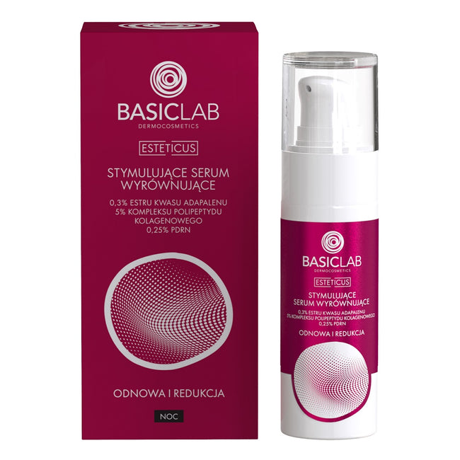 BasicLab Esteticus stymulujące serum wyrównujące 30ml