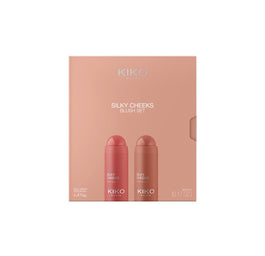 KIKO Milano Silky Cheeks Blush Set zestaw róż w sztyfcie 2x5g