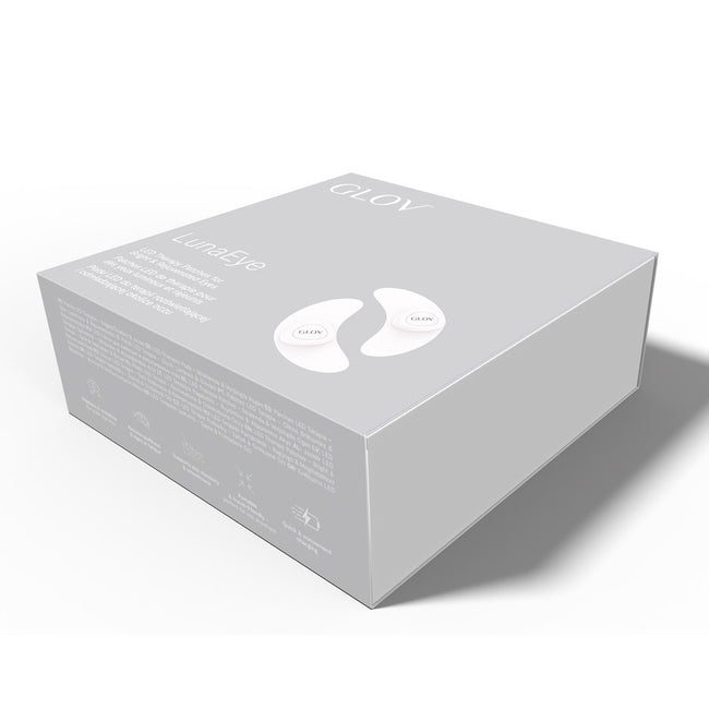 Glov LunaEye płatki LED pielęgnacyjne dla rozświetlonej i odświeżonej okolicy oczu