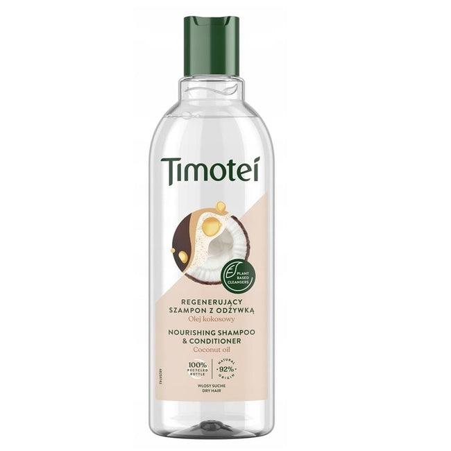 Timotei Intensywna Pielęgnacja 2w1 szampon z odżywką do włosów suchych i zniszczonych 400ml