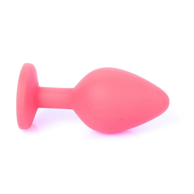 MyLove Butt Plug Collection Silicone korek analny Red M